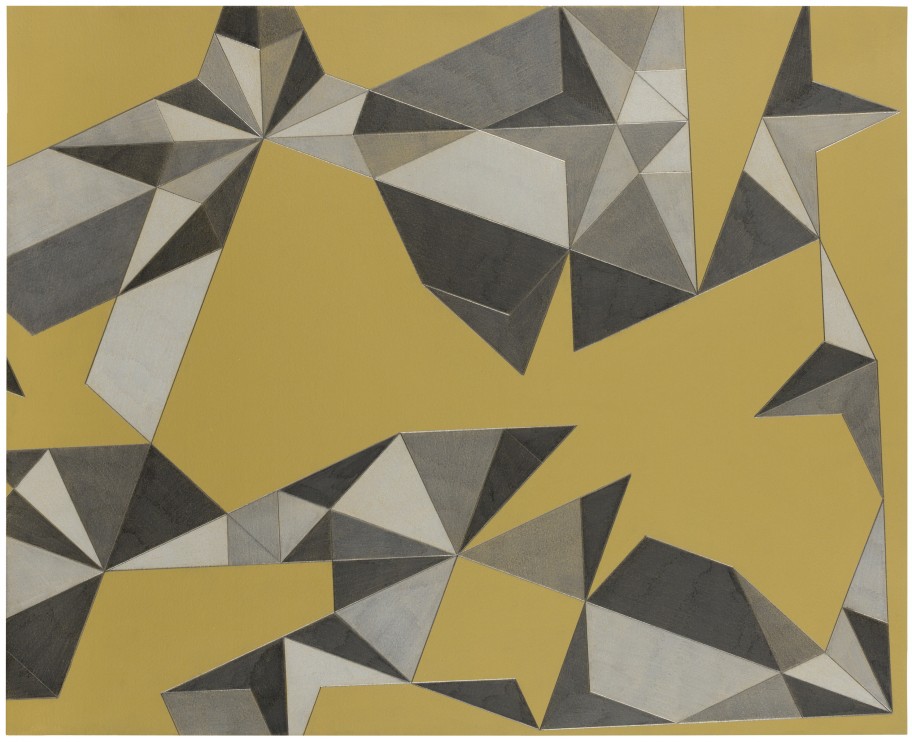 Adriana Czernin Nigm, 2014Acryl, Bleistift, Farbstift auf Papier 44,2 x 54,5 cm 