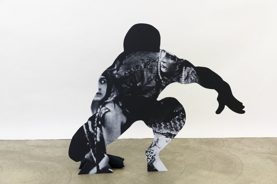 Jakob Kolding The Symbiote, 2019 digital print on birch veneer, steel 87 x 105 x 24,5 cm 