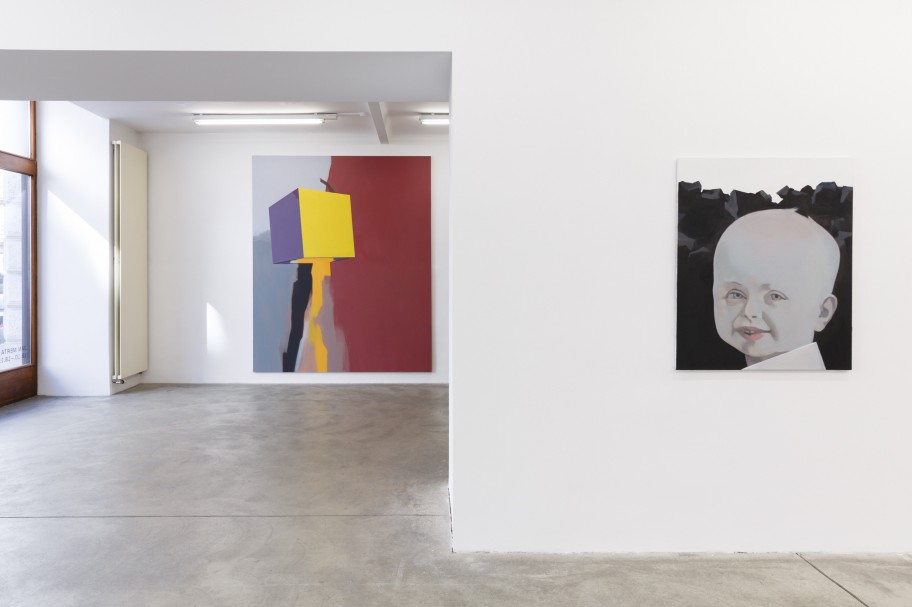 Jan Merta Ausstellungsansicht, Galerie Martin Janda, 2017 Foto: Anna Konrath 