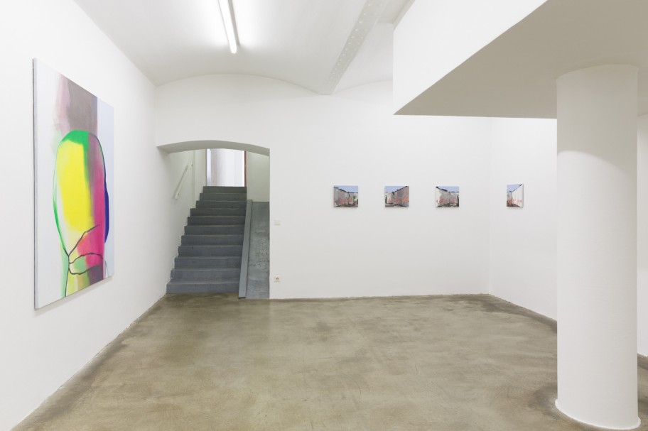 Jan Merta Ausstellungsansicht, Galerie Martin Janda, 2017 Foto: Anna Konrath 
