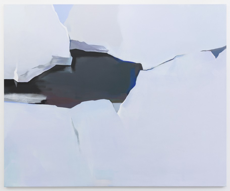 Jan Merta Ontologická díra v ledu / Ontological Hole in the Ice, 2016–2017 Acryl auf Leinwand 230 x 280 cm 