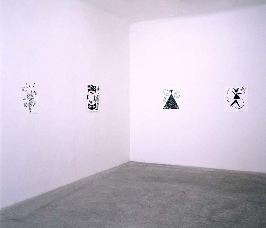Peter Pommerer Exhibition View, Galerie Martin Janda, 2003 