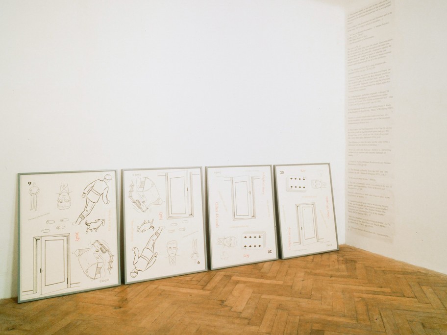 Allen Ruppersberg Ausstellungsansicht, Raum Aktueller Kunst, 1994