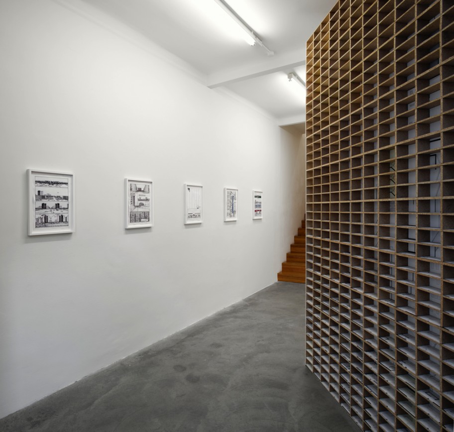 Adrien Tirtiaux Ausstellungsansicht, Galerie Martin Janda, 2014Foto: (c) Markus Wörgötter 