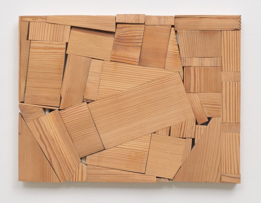 Donelle Woolford Wipe Out, 2016 wood on canvas 30 x 40 cm 