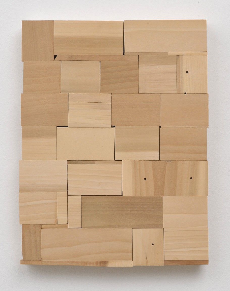 Donelle Woolford Patchwork, 2016 wood on canvas 40 x 30 cm 