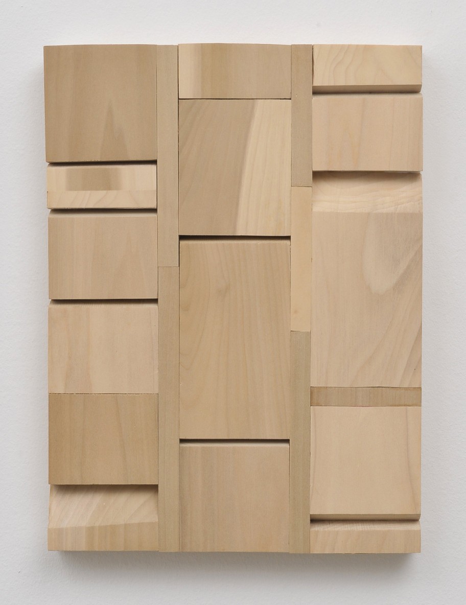 Donelle Woolford Federal building, 2016 wood on canvas 40 x 30 cm 