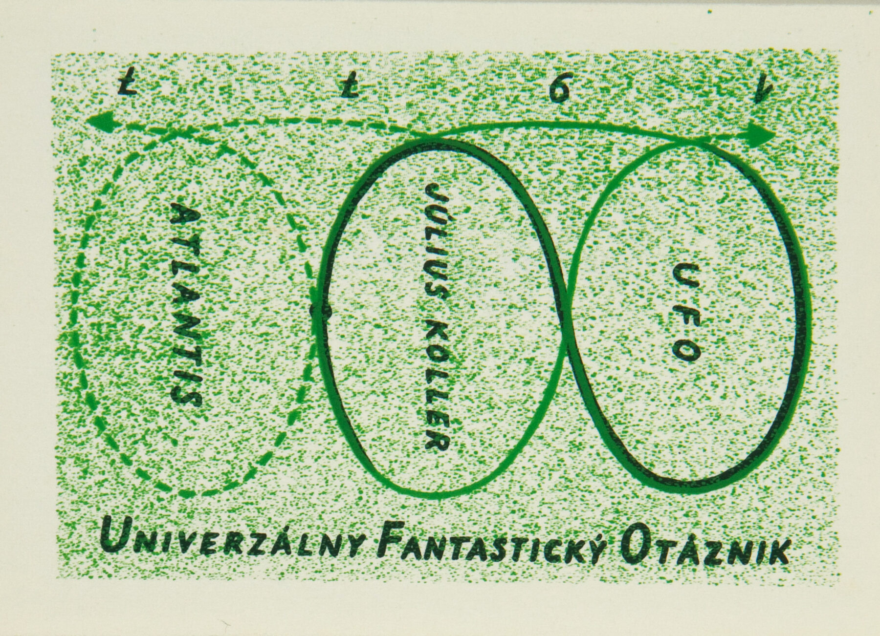 Július Koller, Univerzálny Fantastický Otáznik (Universal Fantastic Question Mark), 1977