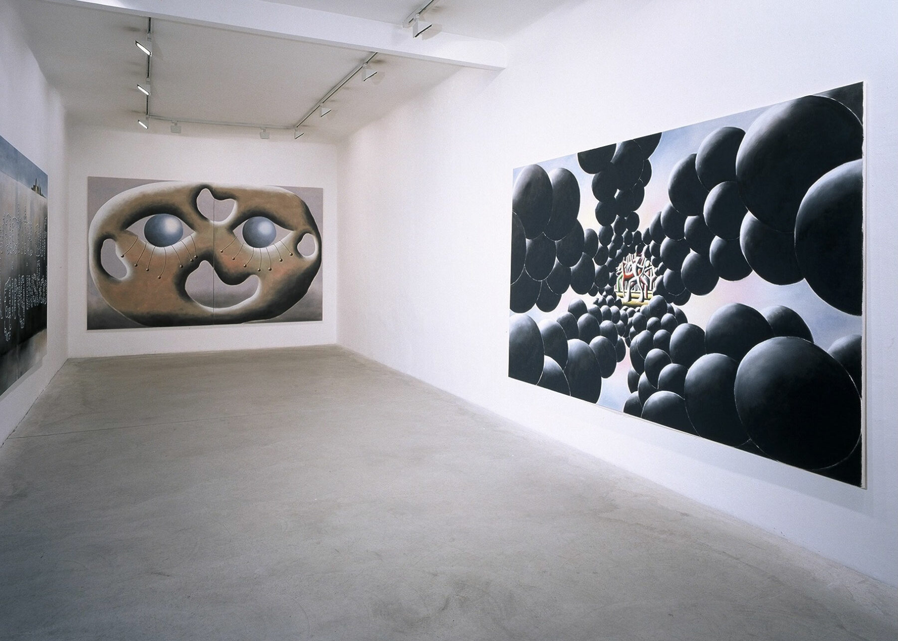 Exhibition view, Galerie Martin Janda, 2002