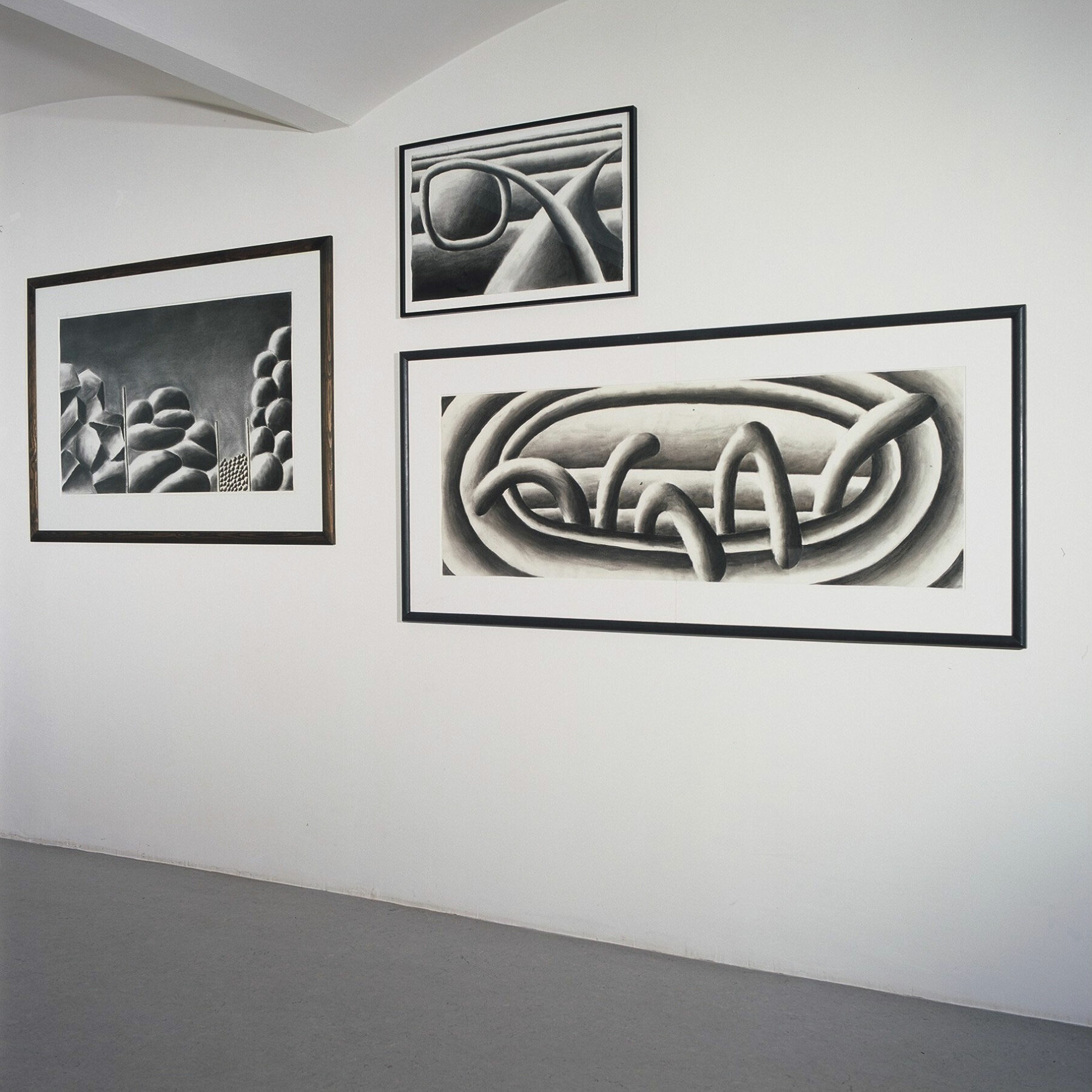 Exhibition view, Galerie Martin Janda, 2002