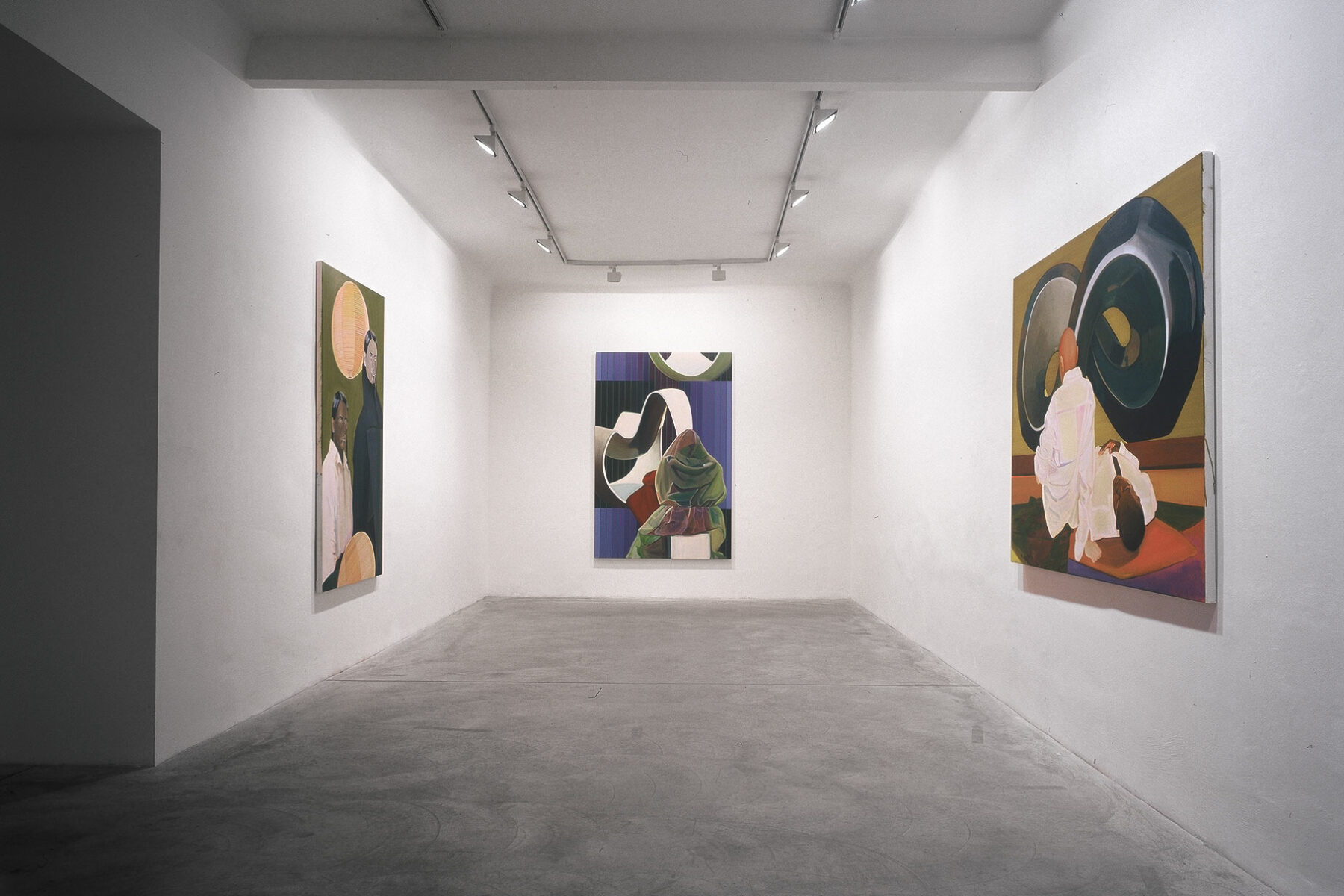 Exhibition view, Galerie Martin Janda, 2003